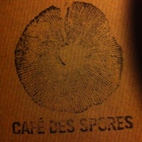 Photo taken at Café des Spores by Vinz on 10/31/2012