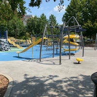 Photo taken at Historic Fourth Ward Park Playground by Chia on 8/18/2019