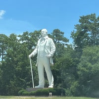 Photo taken at Sam Houston Statue by Candace H. on 7/12/2023