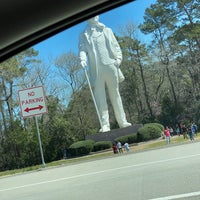 Photo taken at Sam Houston Statue by Candace H. on 3/19/2022