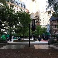 Photo taken at Goudy (William) Square Park by Julia H. on 10/24/2016