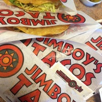 Photo taken at Jimboy&amp;#39;s Tacos by Kat T. on 12/29/2013