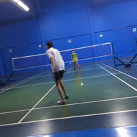 Photo taken at TIYAROT Badminton club by Far P. on 4/10/2016