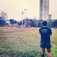 Photo taken at Arena Paulista de Rugby by Ingrid A. on 10/5/2013