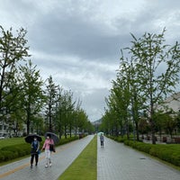 Photo taken at Yonsei University Main Gate by Khalid A. on 7/22/2020