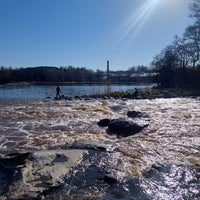 Photo taken at Vanhankaupunginkoski / Gammelstadsforsen by Kalle K. on 4/23/2023