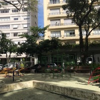 Photo taken at Praça Amadeu Amaral by Ana R. on 7/1/2019