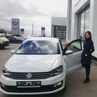 Photo taken at Volkswagen Юг-Авто Центр Новороссийск by maria on 4/27/2016