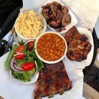 Photo taken at Elsmere BBQ and Wood Grill by Emil H. on 8/21/2018