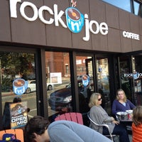 Photo taken at Rockn’ Joe Coffeehouse &amp;amp; Bistro by Emil H. on 10/14/2012