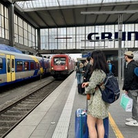 Photo taken at München Hauptbahnhof by Kevinkks on 4/8/2024