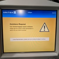 Photo taken at United Easy Check-In by Arthur Z. on 2/23/2018