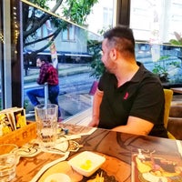 Photo taken at Köksal Baba Cafe&amp;amp;Nargile by Umut E. on 7/18/2019