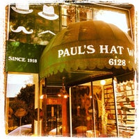 Photo taken at Paul&amp;#39;s Hat Works by Clay R. on 2/17/2013