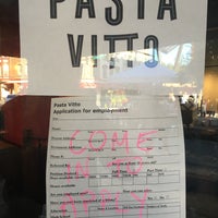 Photo taken at Pasta Vitto by Mark on 9/28/2018