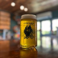 Photo taken at Lucky Hare Brewing by Mark on 5/26/2023
