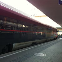 Photo taken at Vienna West Railway Station by Leo T. on 4/26/2013