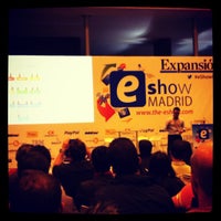 Photo taken at eShow MADRID 2012 by María M. on 9/27/2012