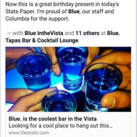 Foto tirada no(a) Blue Tapas Bar &amp;amp; Cocktail Lounge por Filip R. em 7/23/2015