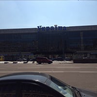 Photo taken at &amp;#39;Ukraine&amp;#39; Department Store by Pyotr S. on 4/18/2013