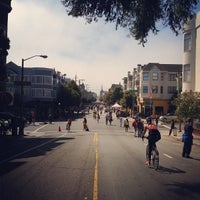 Photo taken at Sunday Streets - Western Addition by Kevin on 9/9/2013