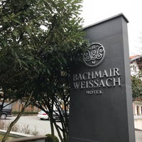 Photo taken at Hotel Bachmair Weissach by Ralf W. on 4/1/2018