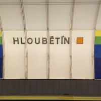 Photo taken at Metro =B= Hloubětín by Terezka B. on 10/9/2017