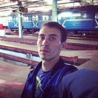 Photo taken at Депо метрополитена by Alexander S. on 8/20/2014