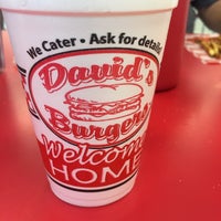 Photo taken at David&amp;#39;s Burgers by Lon T. on 6/12/2017