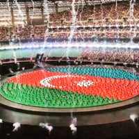 Photo taken at Baku Olympic Stadium by Emil G. on 6/12/2015
