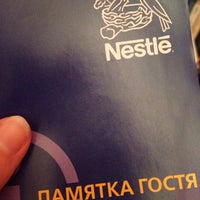 Photo taken at Nestlé Russia by Natasha S. on 2/3/2016