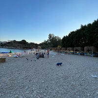 Photo taken at Akçagerme Beach by Derya on 9/22/2022