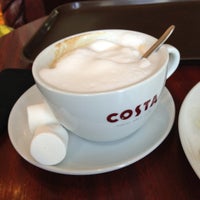 Photo taken at Costa Coffee by Elena Q. on 5/1/2013