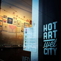 Photo taken at Hot Art Wet City by Michael H. on 2/13/2016