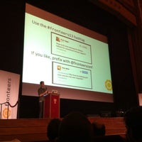 Photo taken at Fronteers 2014 by zofie on 10/10/2013