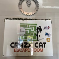 Photo taken at Crazy Cat Escape Room by 🌺Sabrina H. on 1/4/2020