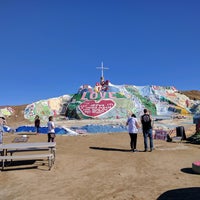 Photo taken at Salvation Mountain by Tim S. on 1/1/2017
