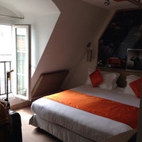 Photo taken at Hôtel Mayet by Daiane A. on 6/1/2014