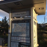 Photo taken at PresidiGo Presidio Hills Shuttle - Lobos Valley stop by Alexandro P. on 3/2/2016