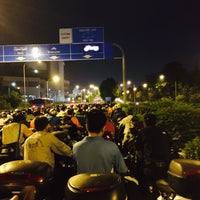 Photo taken at Woodlands Checkpoint Viaduct by Mifzal H. on 7/14/2016