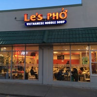 Photo taken at Le&amp;#39;s Pho by Dom A. on 4/26/2018