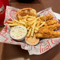 Photo taken at Raising Cane&amp;#39;s Chicken Fingers by Dom A. on 2/1/2024