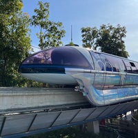 Photo taken at Disneyland Monorail by Dom A. on 3/13/2023