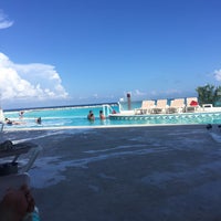 Photo taken at Krystal Cancún (Beach Bar) by Ángel M. on 7/27/2016