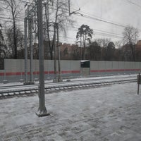 Photo taken at Ж/Д платформа Перловская by Bohdan M. on 12/24/2017