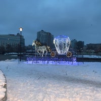 Photo taken at Комсомольский пруд by Valery I. on 1/16/2020