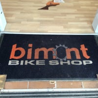 Photo taken at Bimont Bike Shop by Vicente C. on 1/18/2013
