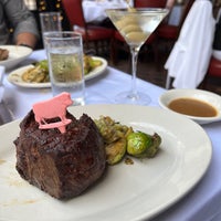 Photo taken at Wolfgang&amp;#39;s Steakhouse by Devin H. on 4/23/2023