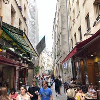 Photo taken at Rue des Rosiers by Michael K. on 5/31/2019