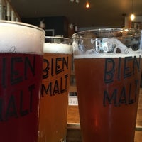 7/23/2016 tarihinde Michael K.ziyaretçi tarafından Le Bien, le Malt | Brasserie artisanale'de çekilen fotoğraf
